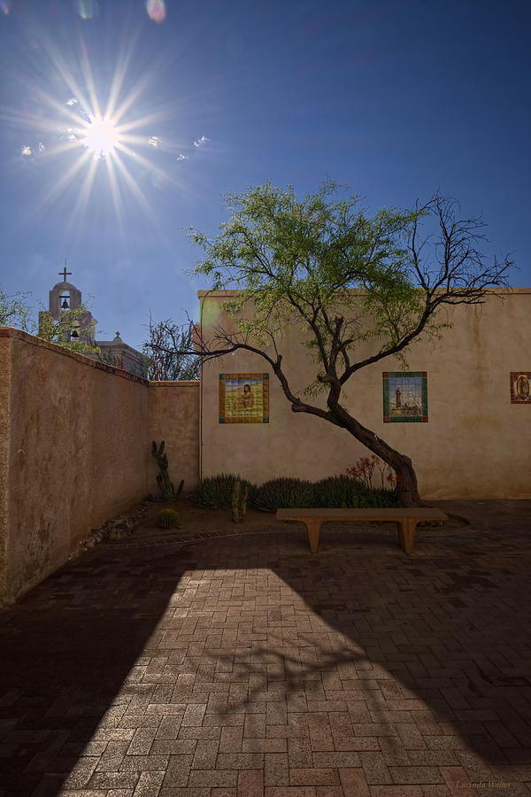 Tucson Photograph - Come... I Will Give You Rest by Lucinda Walter