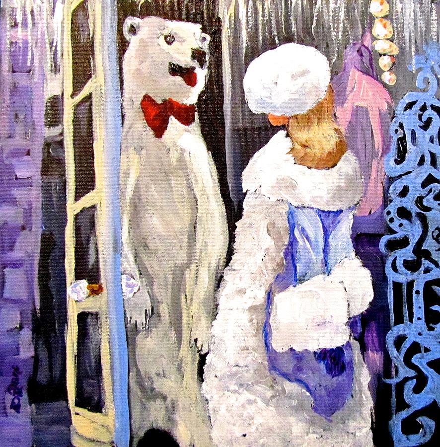 Come in and Get Out of the Cold Painting by Barbara OToole