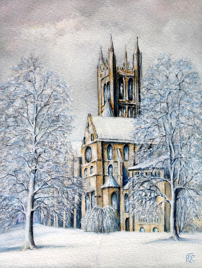 Architecture Painting - Come In From The Cold by Rosemary Colyer