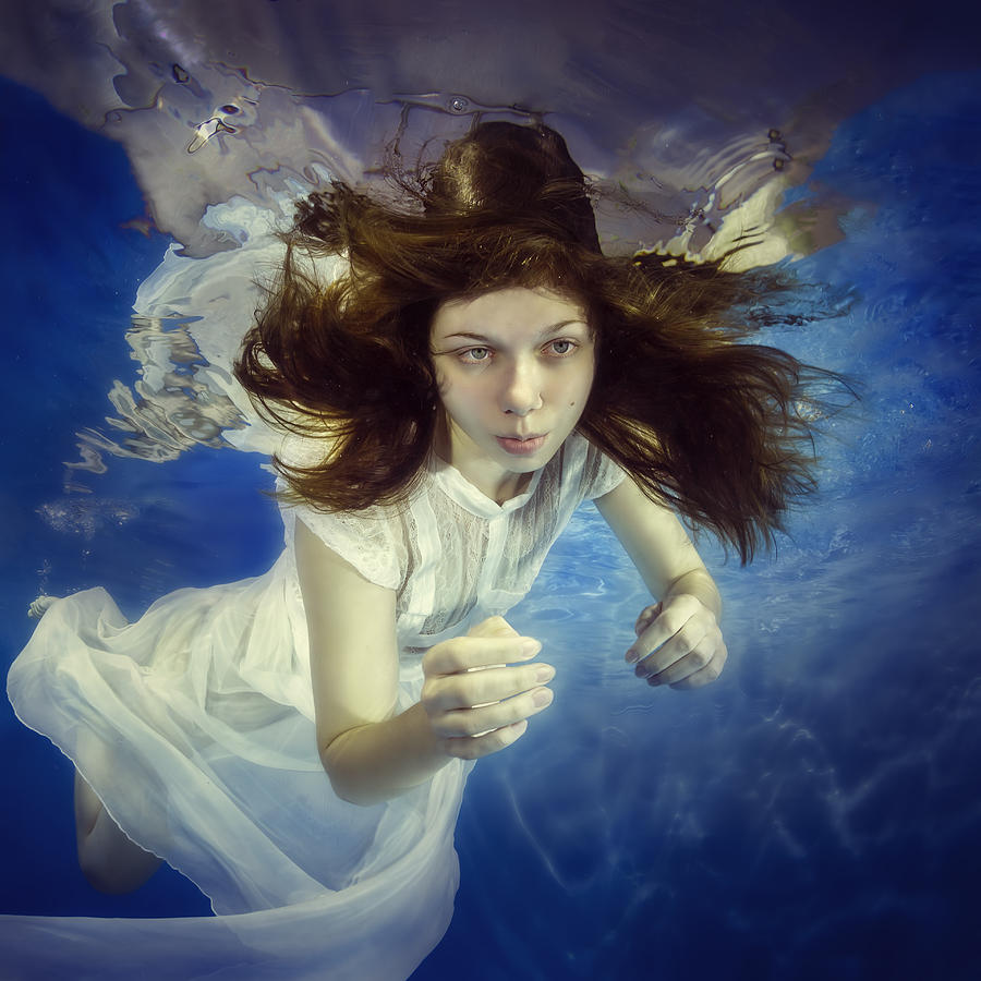 Girl Photograph - Come To Me by Dmitry Laudin Girl Photograph - Come To Me by Dmitry Laudin