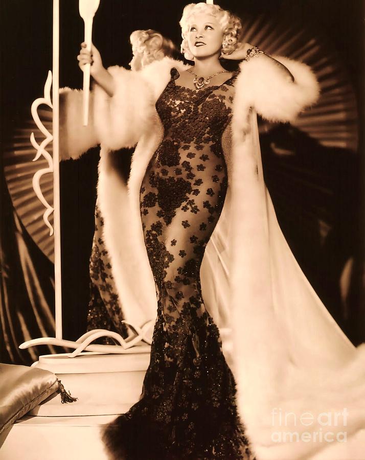 Mae West Photograph - Come Up and See Me Sometime by Thea Recuerdo