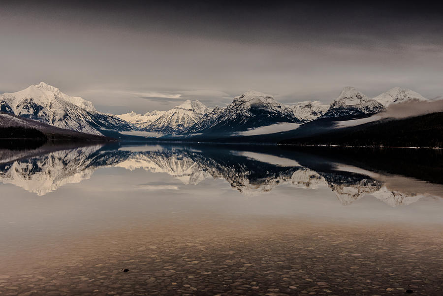Glacier National Park Photograph - Lake McDonald Glacier National Park by Greg Wyatt