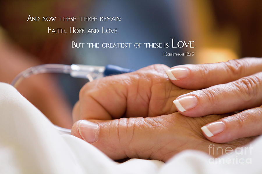 Comforting Hand Of Love by Steven Frame Comforting Hand Of Love by Steven Frame