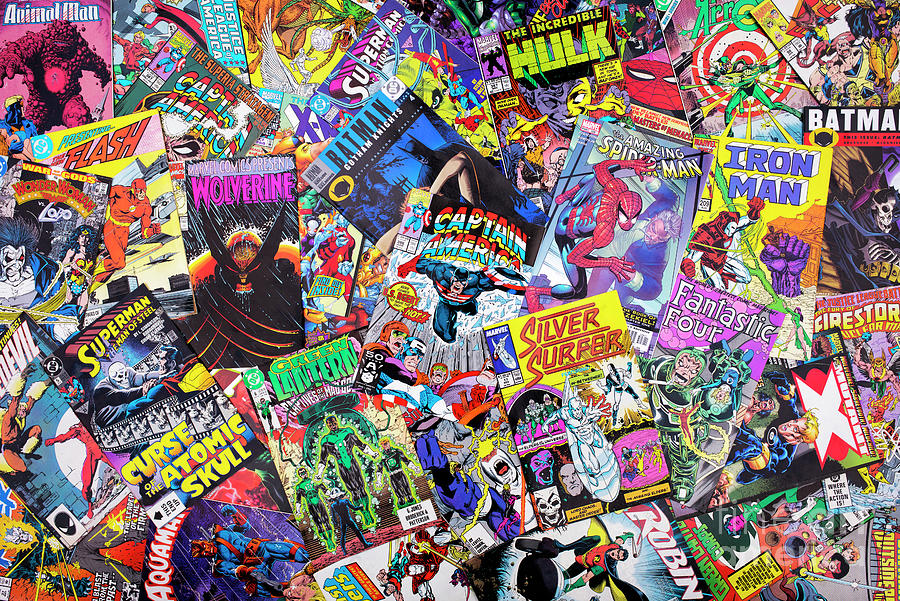 Comic Books Photograph by Tim Gainey