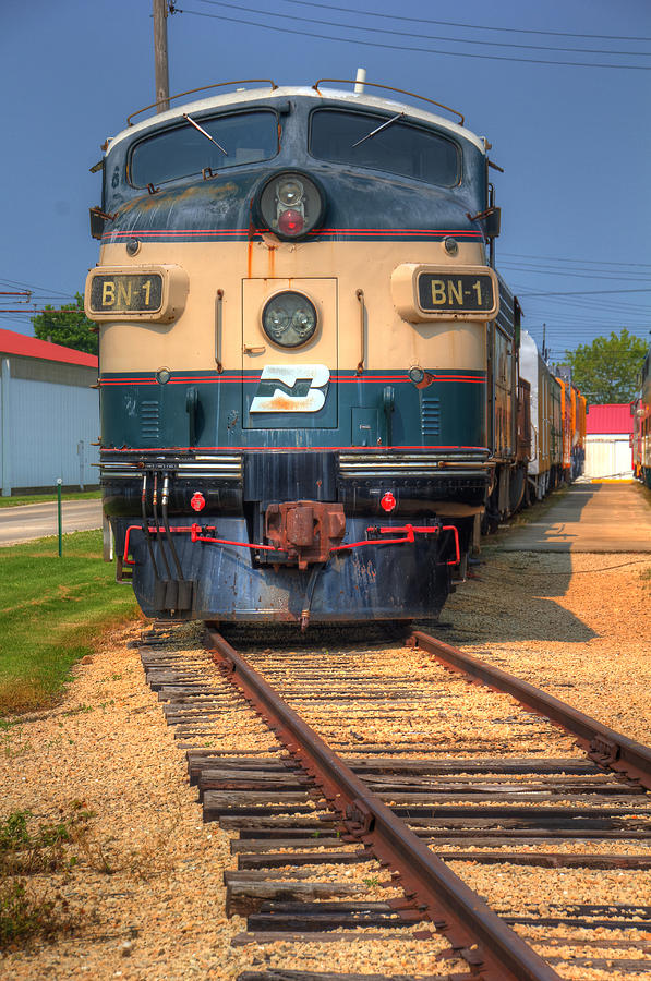 Train Photograph - Comin At Ya by Robert Storost