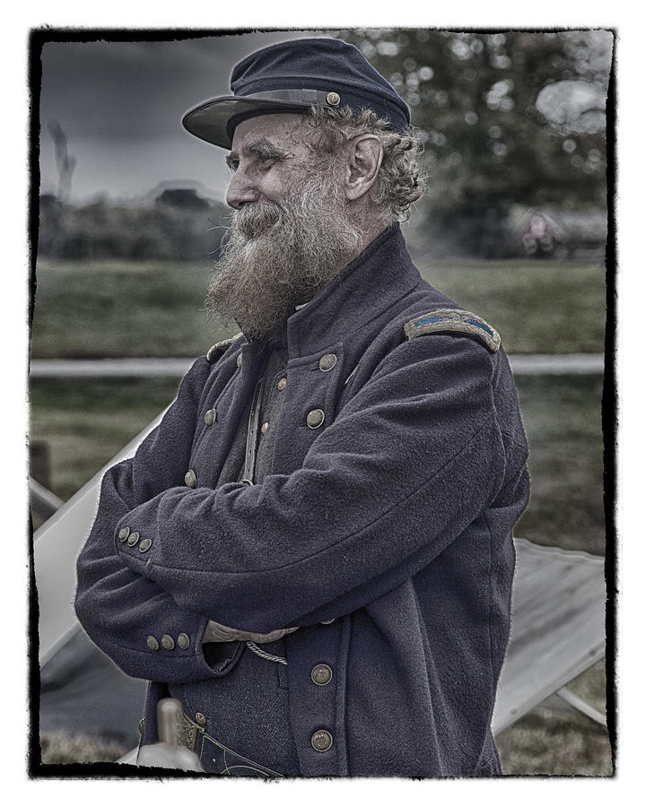 Commander 5th Ohio Photograph by Hugh Smith