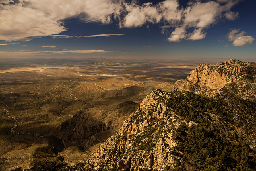 Mountain Photograph - Commanding View by Aaron Bedell