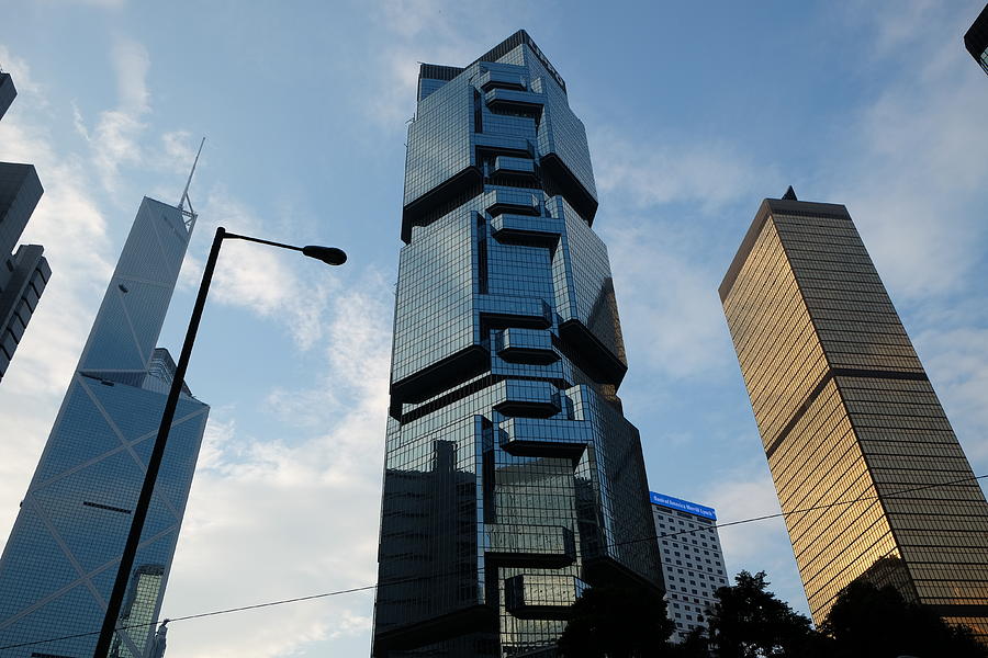 Commercial buildings in Hong Kong Photograph by Ka Yan Ng - Fine Art ...