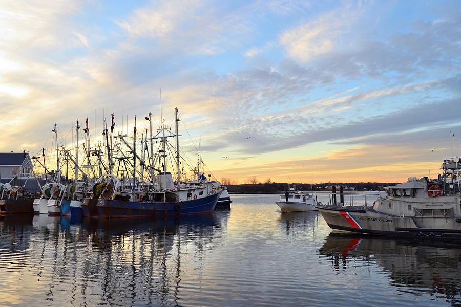 Commercial Fishing Fleet Of Point Pleasant Photograph
