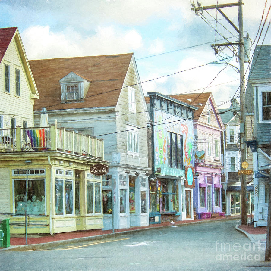Provincetown Photograph - Commercial St #1 by Michael James