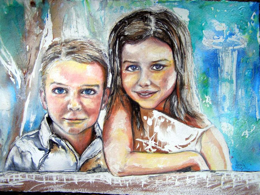 Commission Priceless Pastel by Anne-D Mejaki - Art About You productions