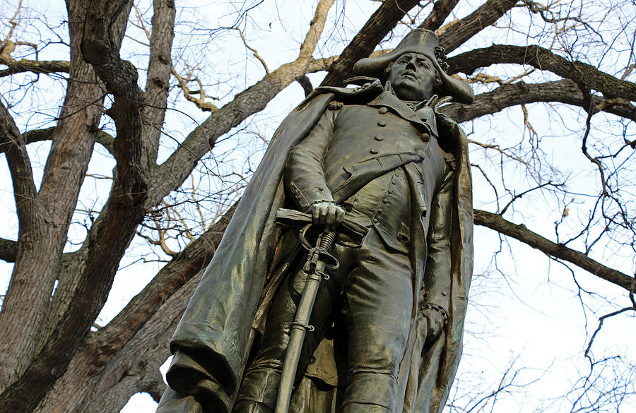 Commodore John Barry Statue Photograph by Cora Wandel