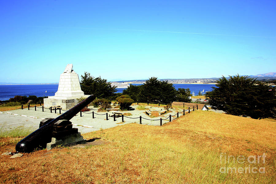 Commodore Photograph - Commodore Sloat Monument was constructed in 1910, Presidio of Monterey 2009 by Monterey County Historical Society