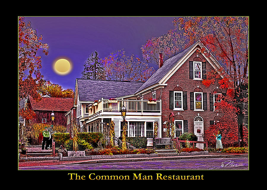 Common Man Restaurant Photograph by Nancy Griswold