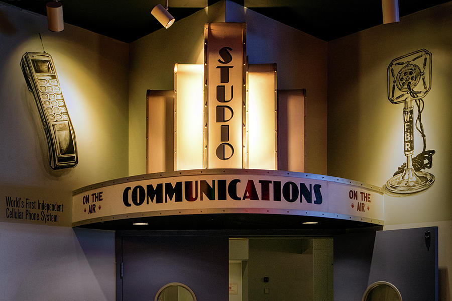 Communications Studio of Old Photograph by Bill Swartwout