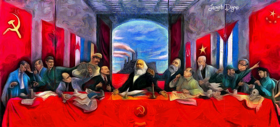 Communist Last Supper - DA Digital Art by Leonardo Digenio - Pixels