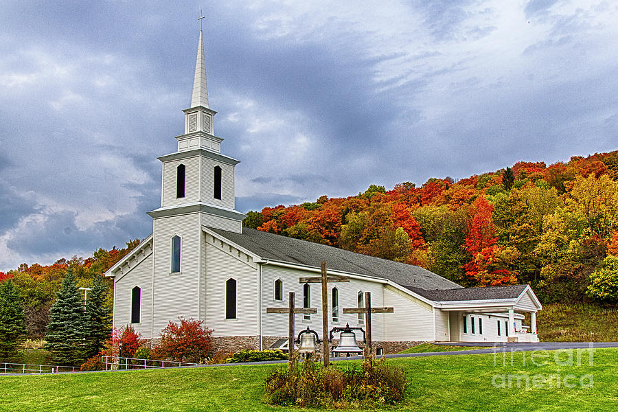 Community Church Photograph by Rod Best
