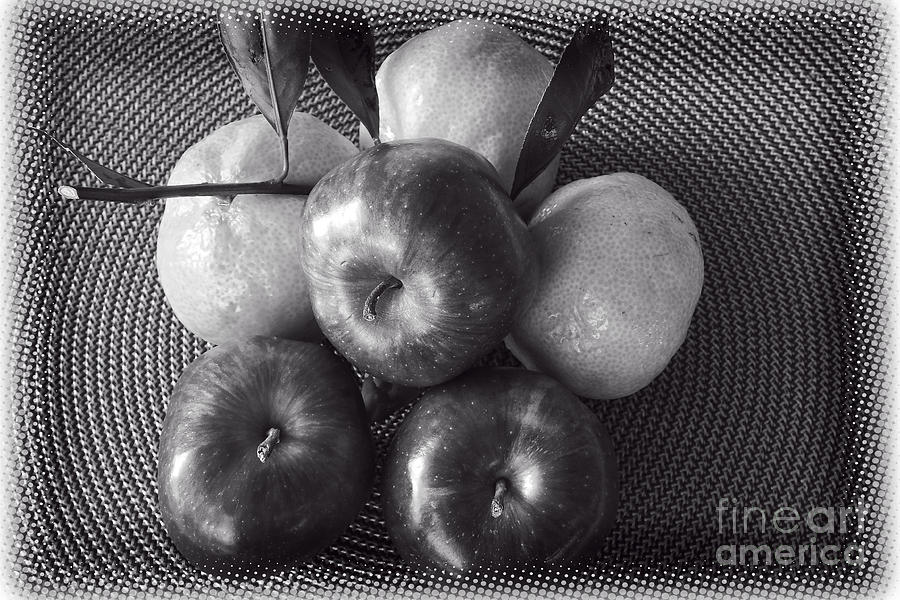 Comparing Apples and Oranges Photograph by Ella Kaye Dickey