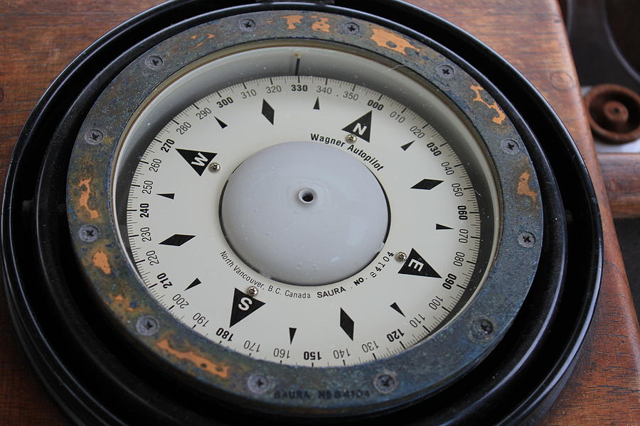 Compass Photograph by Trent Mallett