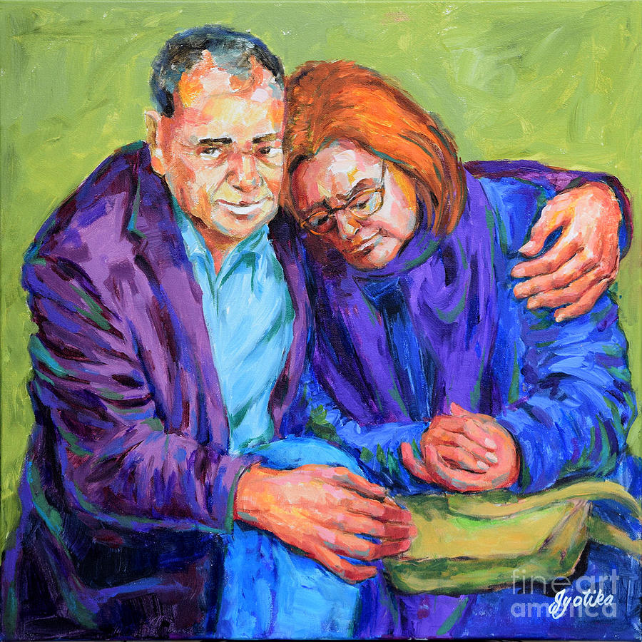 Compassion  Painting by Jyotika Shroff