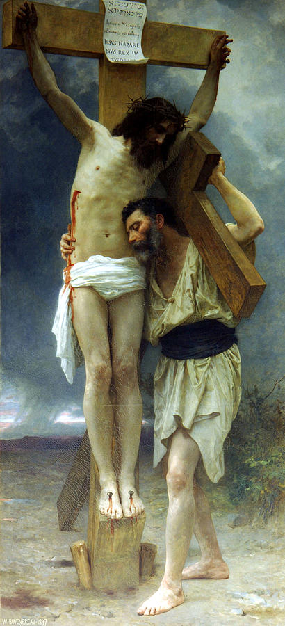 Compassion Painting by William Adolphe Bouguereau