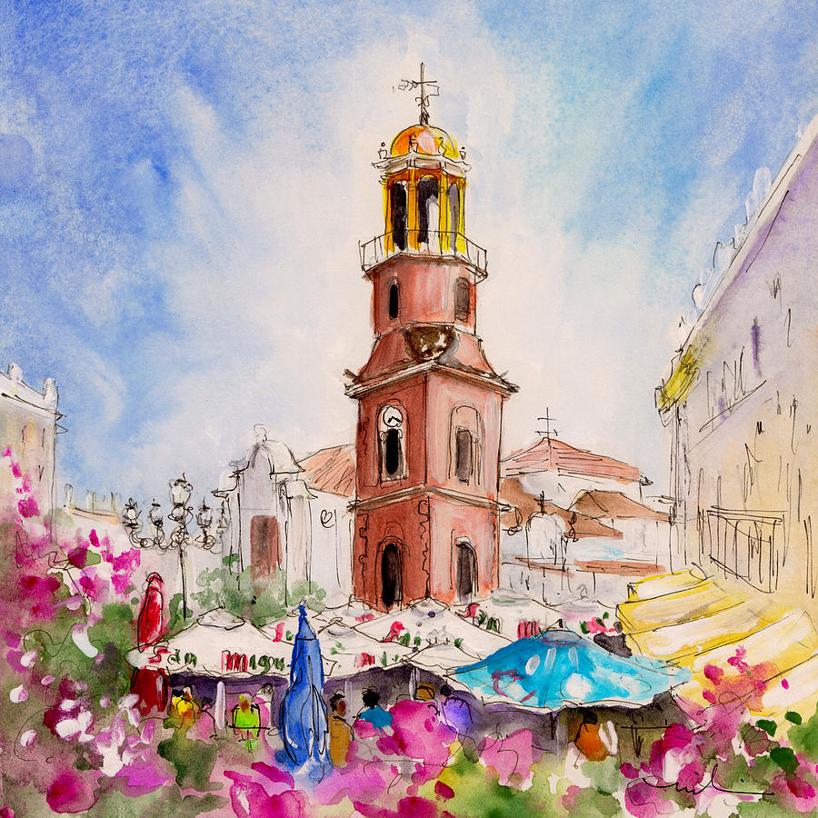 Competa 04 Painting by Miki De Goodaboom