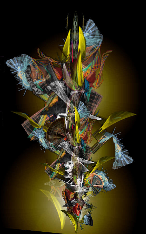 Complex Object From The New City Digital Art