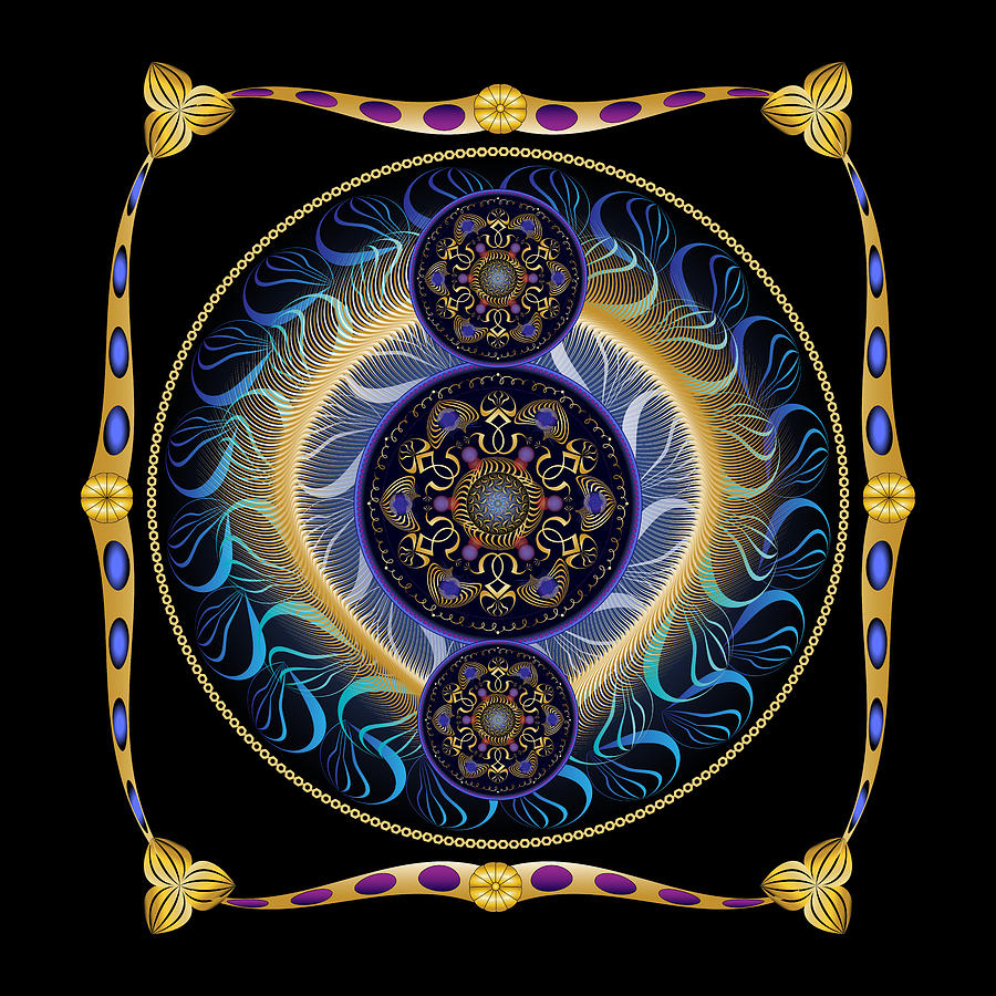 Complexical No 1852 Digital Art by Alan Bennington