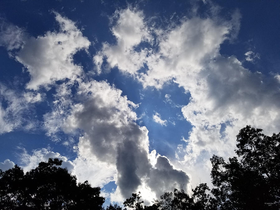 Complicated Clouds Photograph by Judith Rhue
