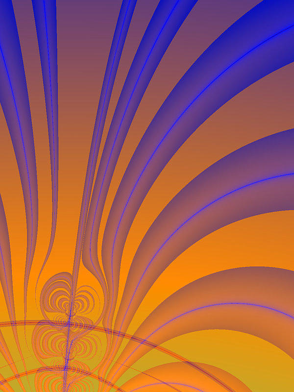 Complimentary Colors Digital Art by Lisa Stanley
