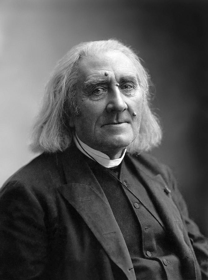Composer Franz Liszt Portrait - 1886 Photograph by War Is Hell Store