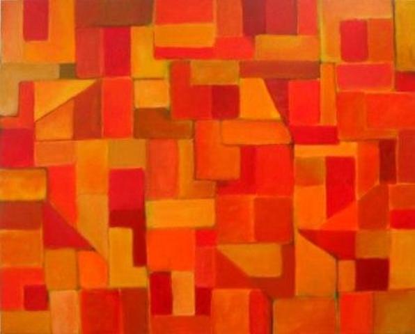 Composicao Geometrica X Painting by Nicolau Campos - Fine Art America