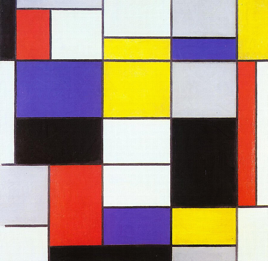 Composition A Painting by Piet Mondrian