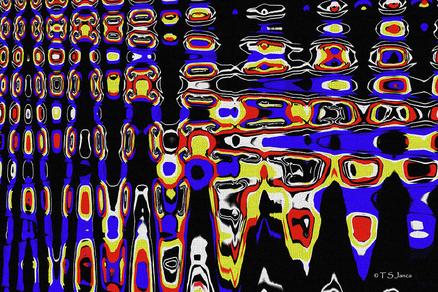 Composition Abstract #2 Digital Art by Tom Janca