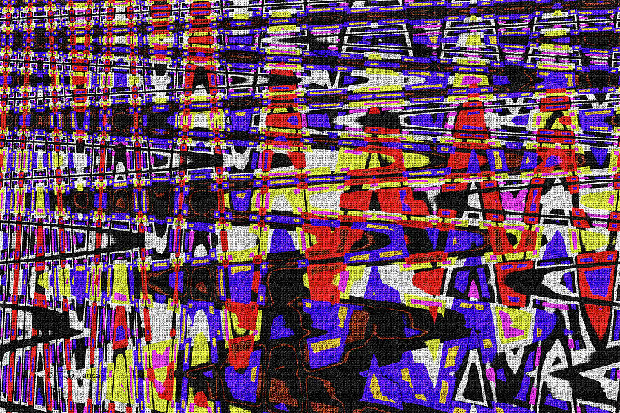 Composition Abstract Digital Art by Tom Janca
