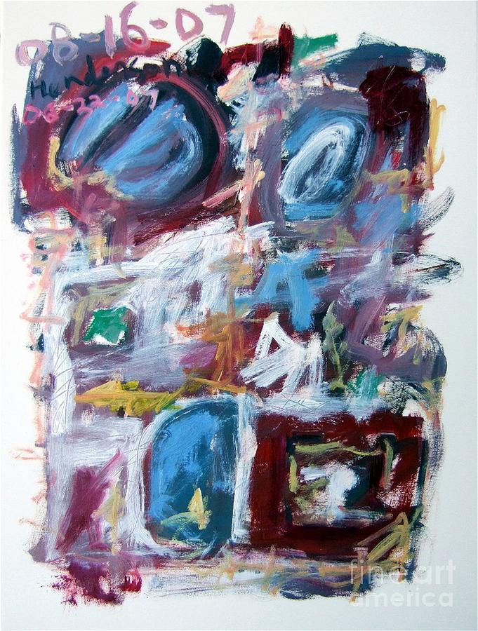 Abstract Painting - Composition No. 10 by Michael Henderson Abstract Painting - Composition No. 10 by Michael Henderson
