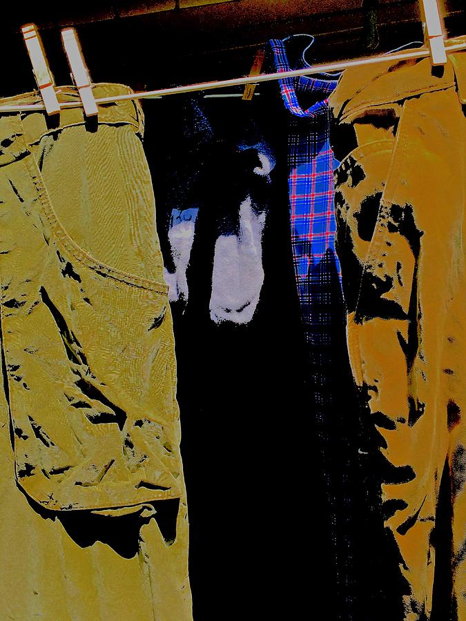 Composition With Laundry Photograph