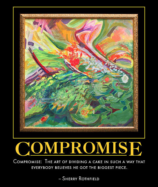 Compromise Digital Art by Sylvia Greer