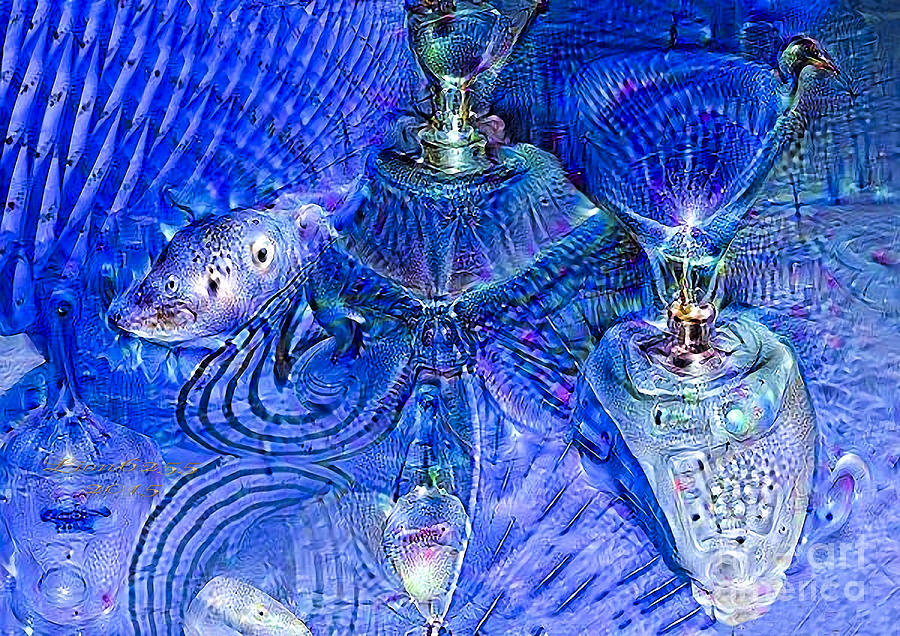 Computer Dream 5 Digital Art by Melissa Messick