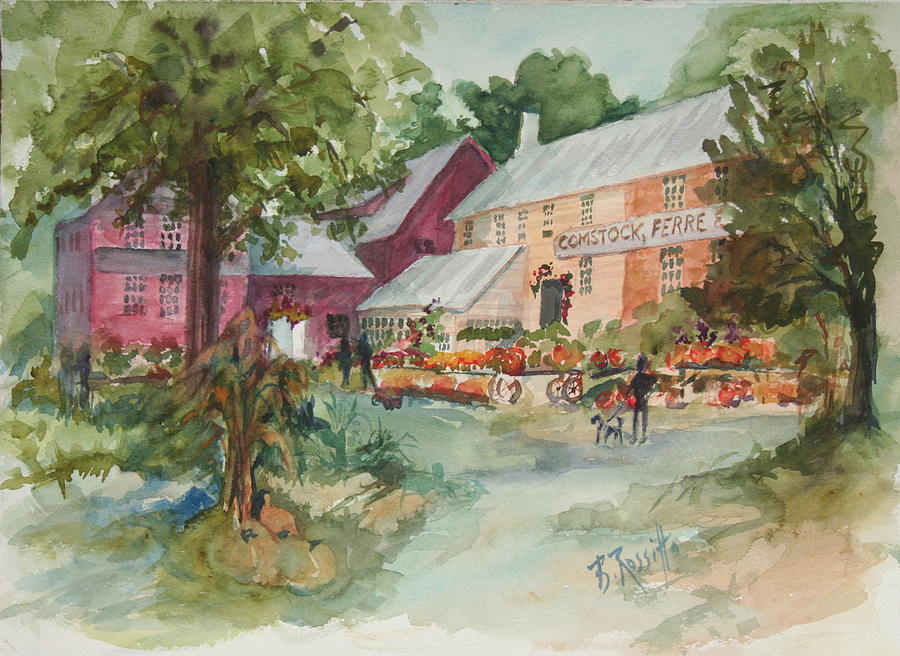 Garden Store Painting - Comstock Ferre Autumn by B Rossitto