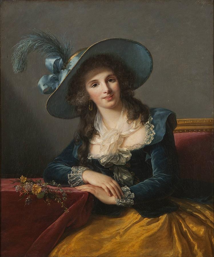 Portrait Painting - Comtesse Louis Philippe de Segur by Elisabeth Vigee Le Brun