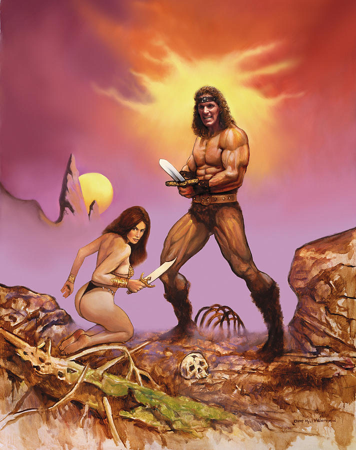 Conan Painting by Murry Whiteman