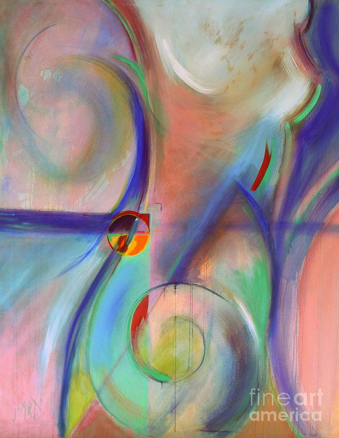 Abstract Painting - The Moment by Jodie Marie Anne Richardson Traugott          aka jm-ART