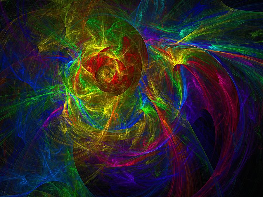 Abstract Digital Art - Conceptual Alchemy by Lyle Hatch