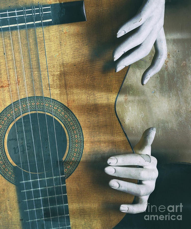 Guitar Photograph - Conceputal by Steven Digman Guitar Photograph - Conceputal by Steven Digman