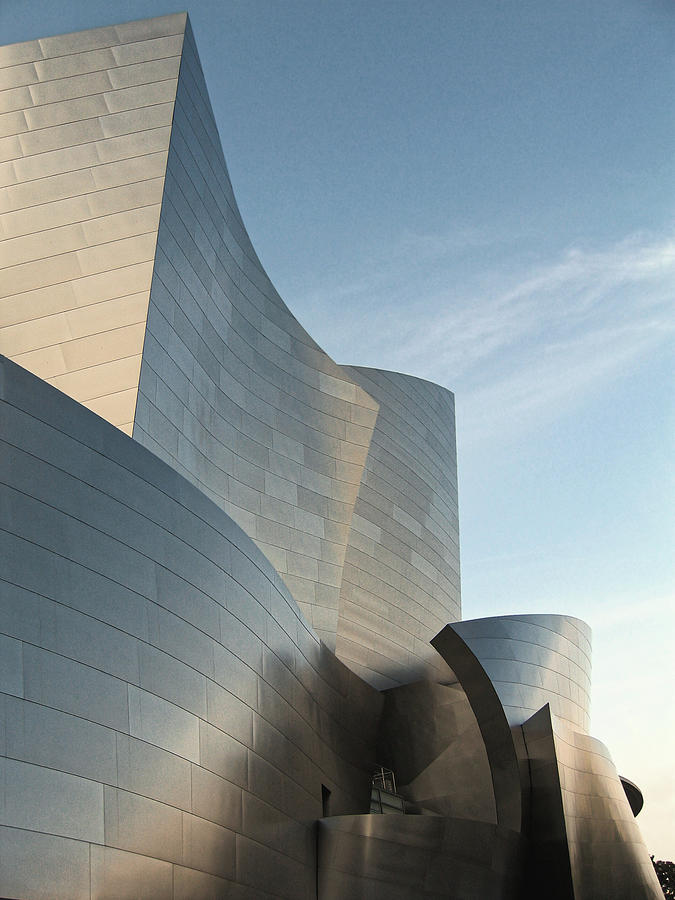 Los Angeles Photograph - Concert hall, Los Angeles 2004 by Chris Honeyman
