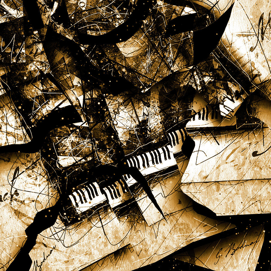 Concerto IV Digital Art by Gary Bodnar