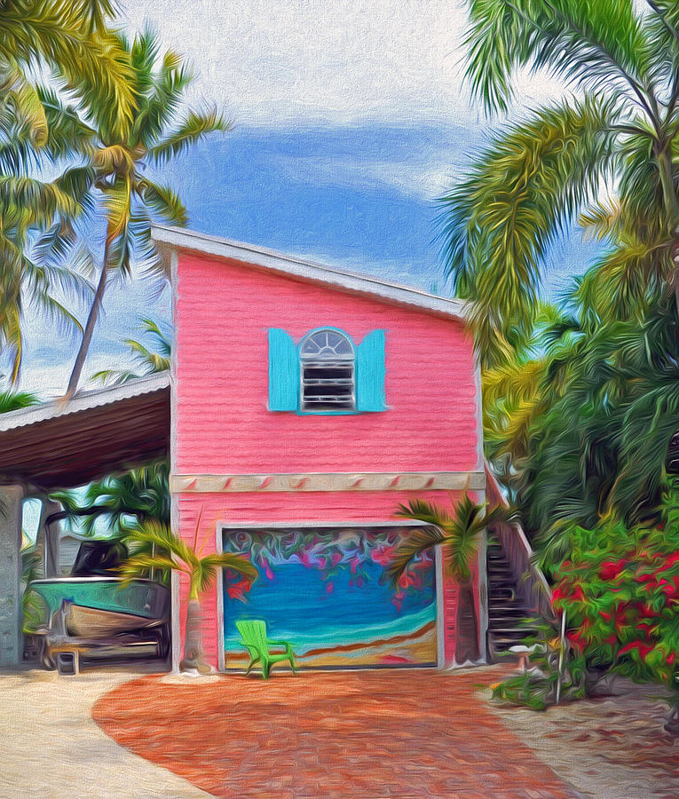 Conch Key Pink Cottage 4 Photograph by Ginger Wakem