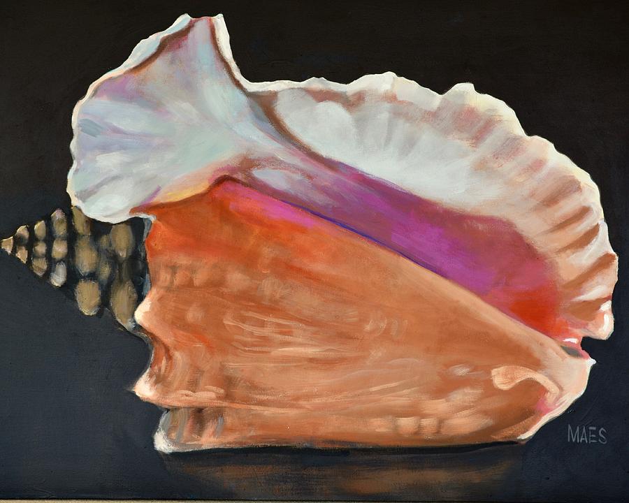 Conch Painting by Walt Maes