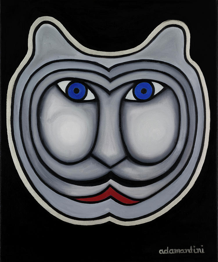 Celestial Painting - Conchita White Tiger by Adamantini Feng shui Celestial Painting - Conchita White Tiger by Adamantini Feng shui